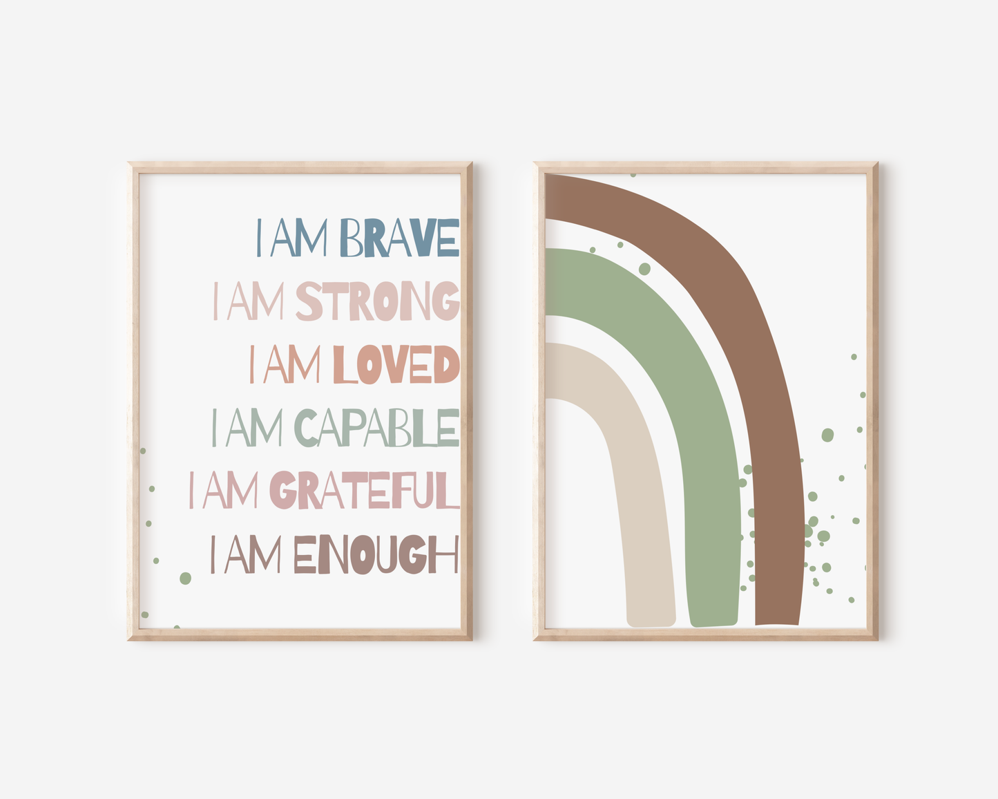 Positive Affirmation Poster for Kids