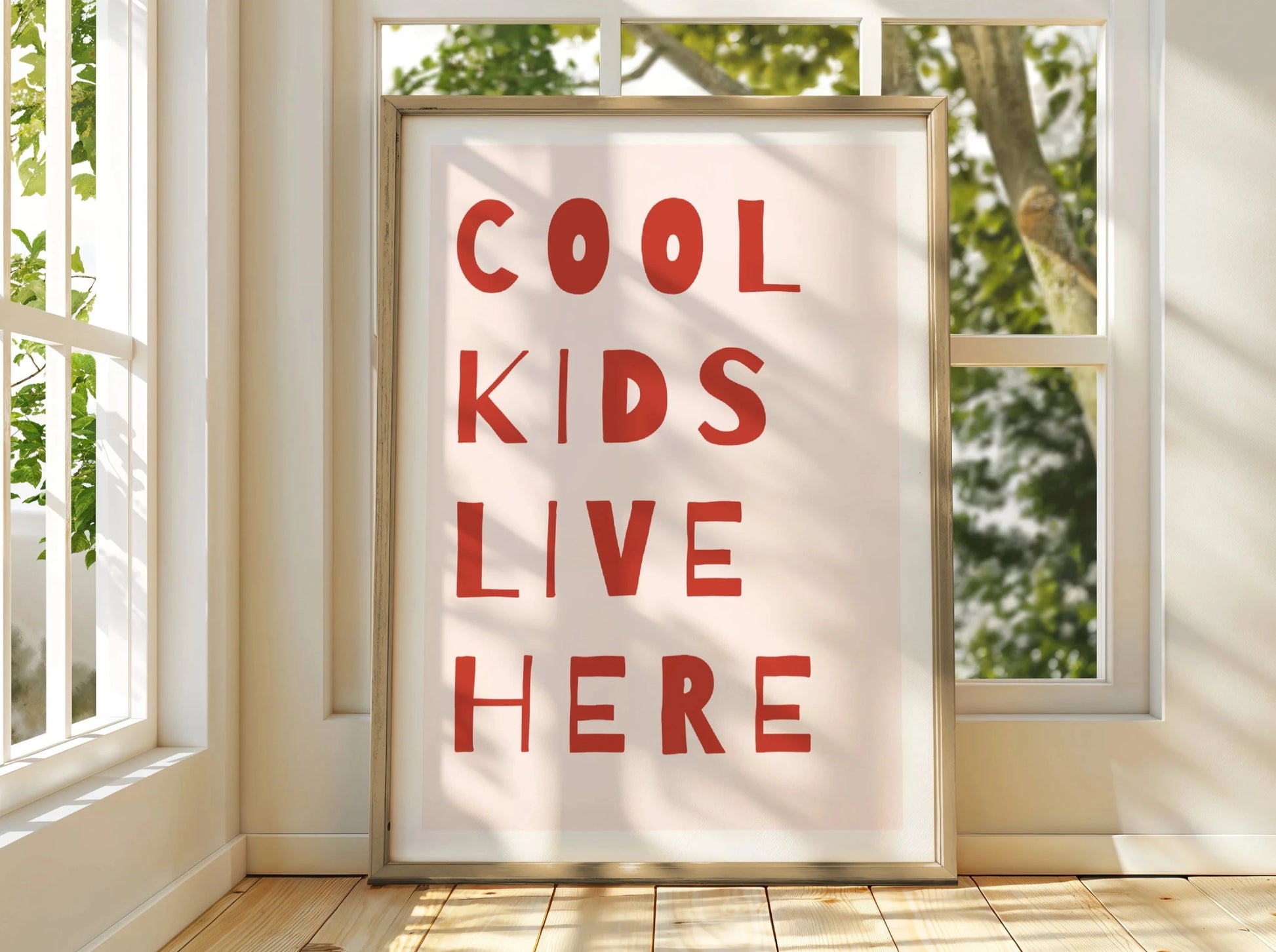 Fun and Playful Wall Art for Kids' Rooms | Perfect Gift for Birthdays and Playrooms | Baby-room Decor